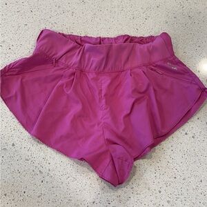 FREE PEOPLE MOVEMENT HOT PINK SHORTS **size XS**